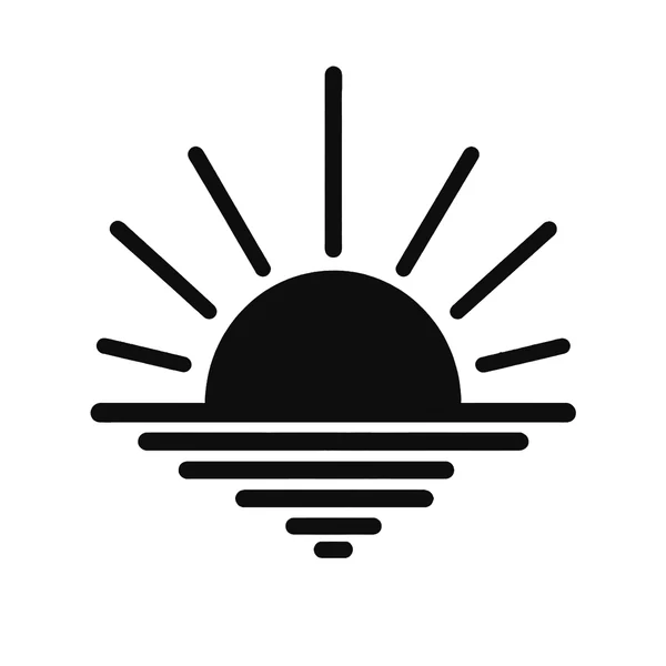 The Sunrise mark in black on white.